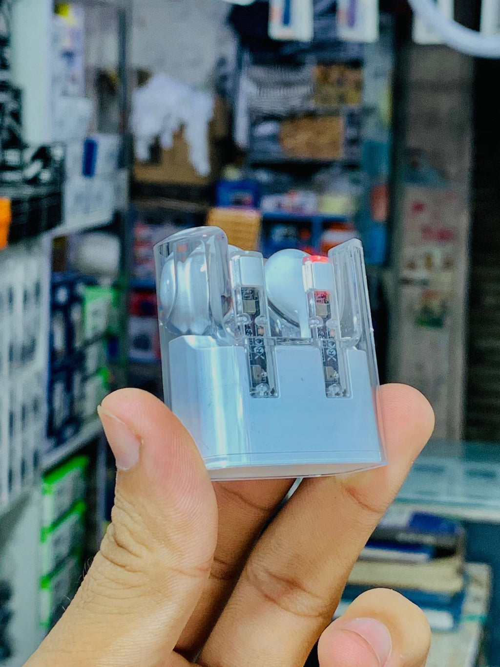 G65 Wireless Stereo HiFi Earphones -Transparent