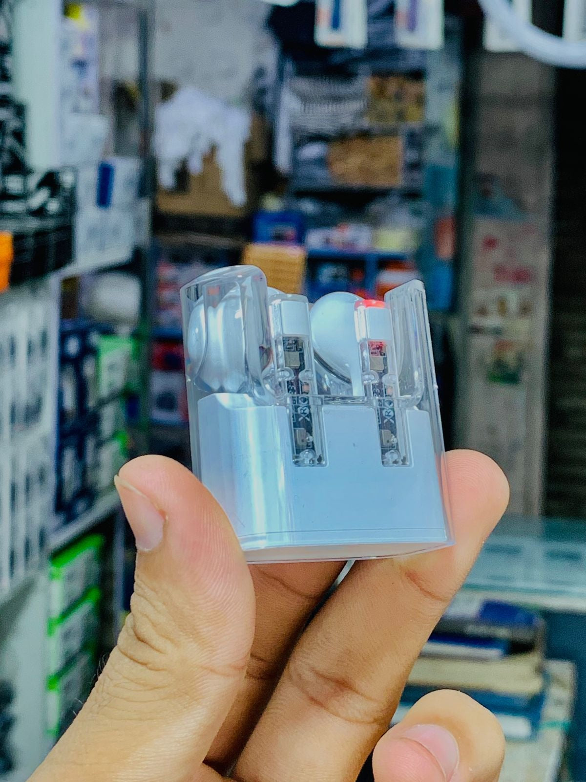 G65 Wireless Stereo HiFi Earphones -Transparent